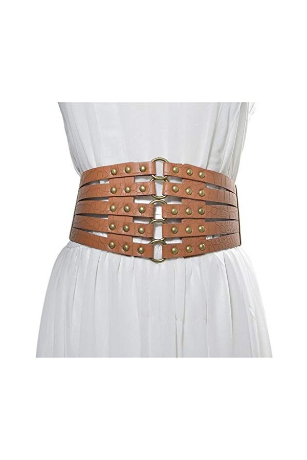 Black Sugar Serre Taille Ceinture Femme Fille Large Punk Rock Gothique Noir Marron Steampunk Pink Victorien Médiéval Bronze A