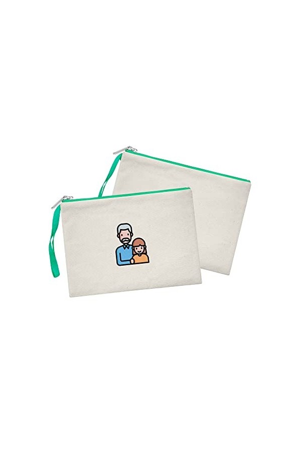 Bona Basics Bucbgi-100680-m, Pochettes pour Femme, Beige, 25x18 Cm