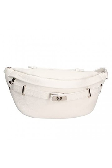 FELIPA Sac à, Pochette Femme, Blanc
