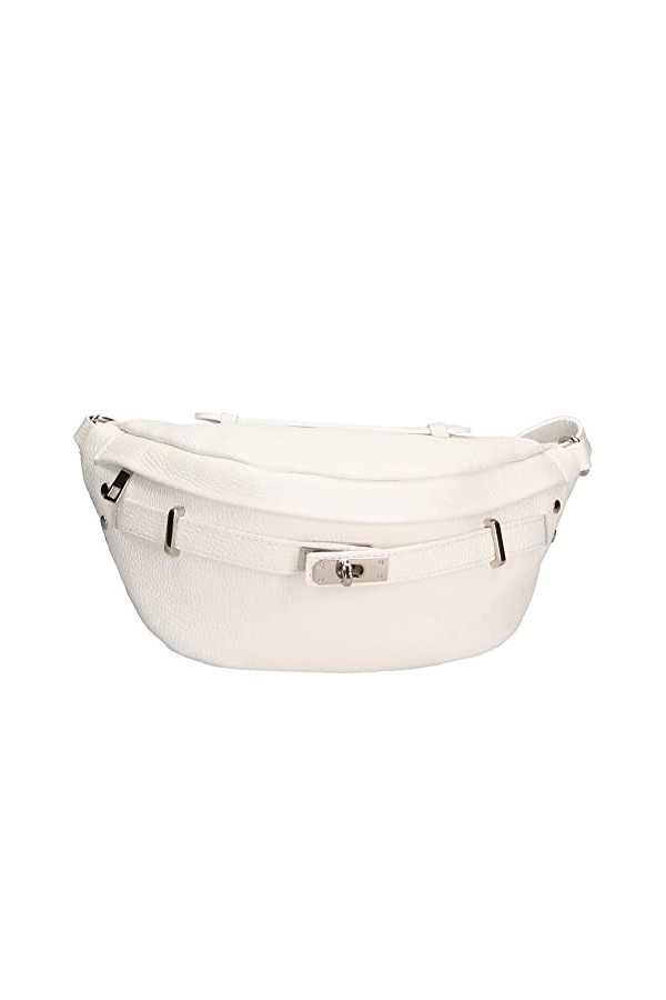 FELIPA Sac à, Pochette Femme, Blanc