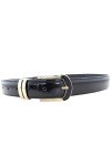 Inception Pro Infinite Ceinture femme - noir - éco-cuir - boucle dorée - lt - 108