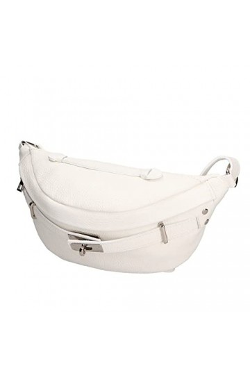 FELIPA Sac à, Pochette Femme, Blanc