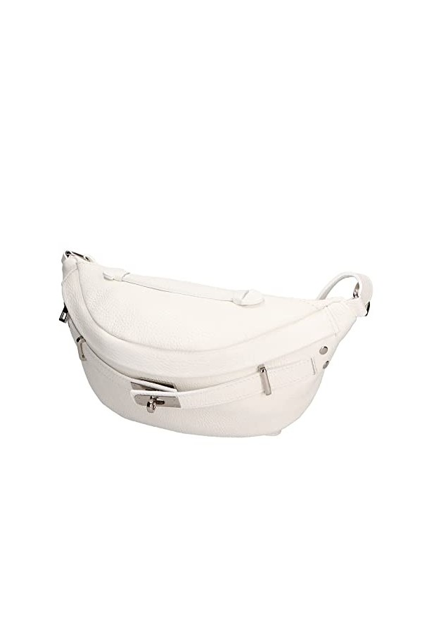 FELIPA Sac à, Pochette Femme, Blanc