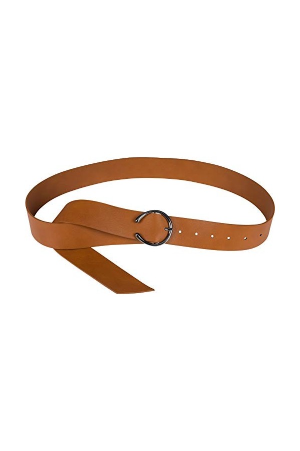 styleBREAKER Ceinture pour femmes, unicolore, avec boucle en forme de fer à cheval, ceinture pour les hanches, unicolore, tai