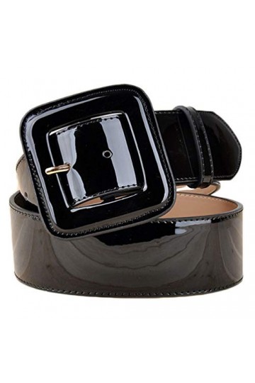 Amosfun 1 Ceinture en Cuir véritable de Style européen pour Femme