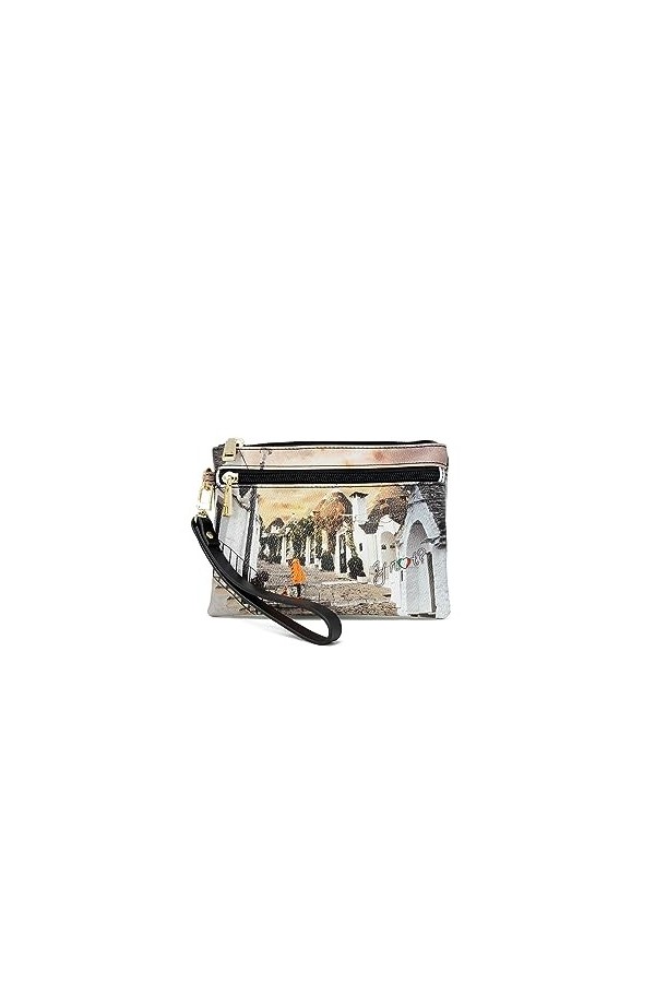 YNOT Pochette femme yes-342f4, gris, Taille unique