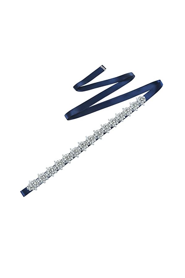 ULAPAN Ceinture de mariée avec strass et strass - - taille unique