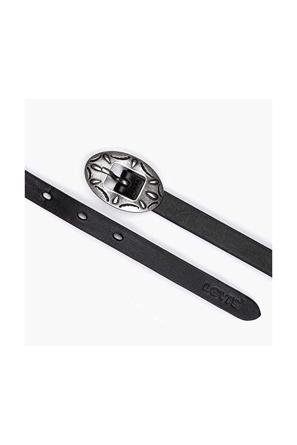 Levis Femme Womens WOMEN S MINI WESTERN BELT, Regular Black, 70 EU