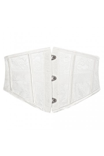 SCARLET DARKNESS Ceinture corset en dentelle gothique pour femme - Ceinture à lacets médiévale Renaissance vintage pour robes