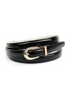 Anthoni Crown A43S00L Ceinture, Noir Schwarz 010 , 85 Femme