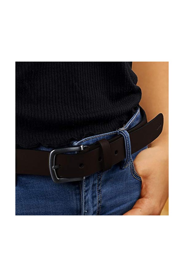 Lois - Ceinture Femme - Ceinture Femme Cuir Véritable - Ceinture Femme Grande Taille - Ceinture Cuir Femme Largeur 30 mm - Ce