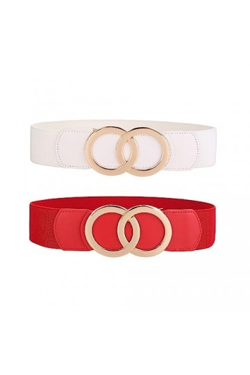 SYMOL Ceinture Extensible Pour femmes, Ceintures Elastiques à la Mode Pour Femmes Pour Combinaison de Vêtements, Femmes Large