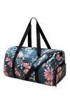 Jadyn B Weekender Bag - 56 cm./ 52L - Sac de Voyage/Sac de polochon/Sac de Sport/Gym avec Poche à Chaussure Navy Floral 
