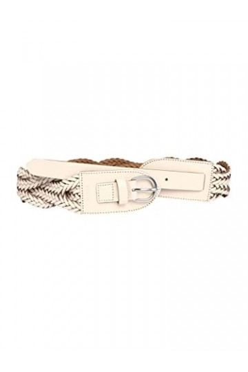Esprit Accessoires 052EA1S303 Ceinture, 110/OFF White, 75 Femme