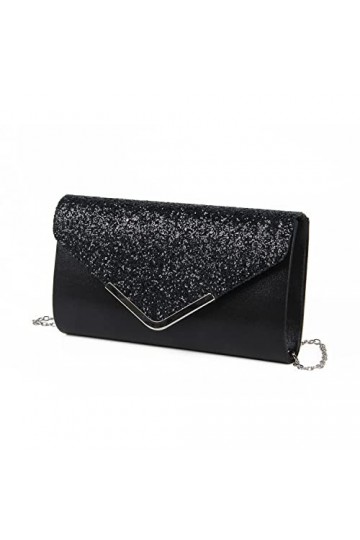 LHHMZ Pochette de soirée Femme Embrayages de fête de Mariage Formels Sac à Main de Mariage Sac à bandoulière de soirée Cockta