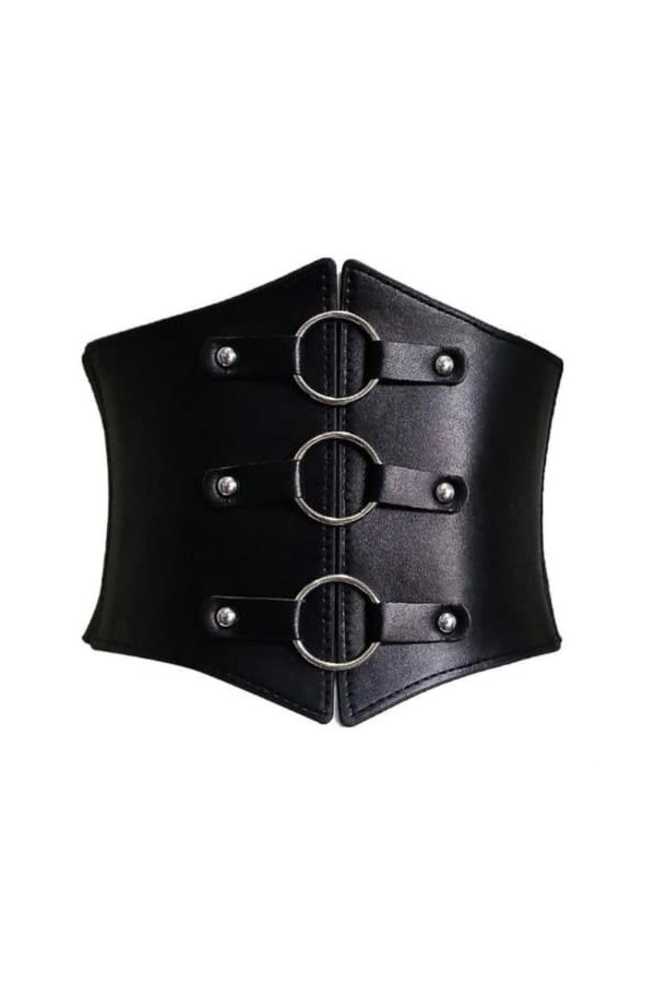 CHENGZI Ceintures élastiques pour chemise - Large ceinture de serrage - Ceinture décorative pour femmes et filles, Cercle, ta