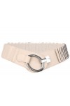 irisaa Ceinture large pour femme XL - Ceinture élastique extra longue à partir de 103 cm - Ceinture élastique avec fermeture 