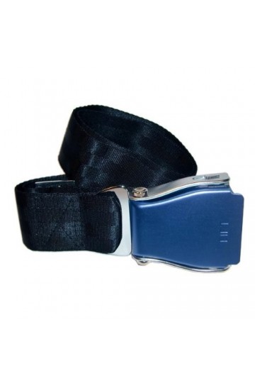 Skybelt Ceinture davion en ceinture bleu/noir, Noir , taille unique