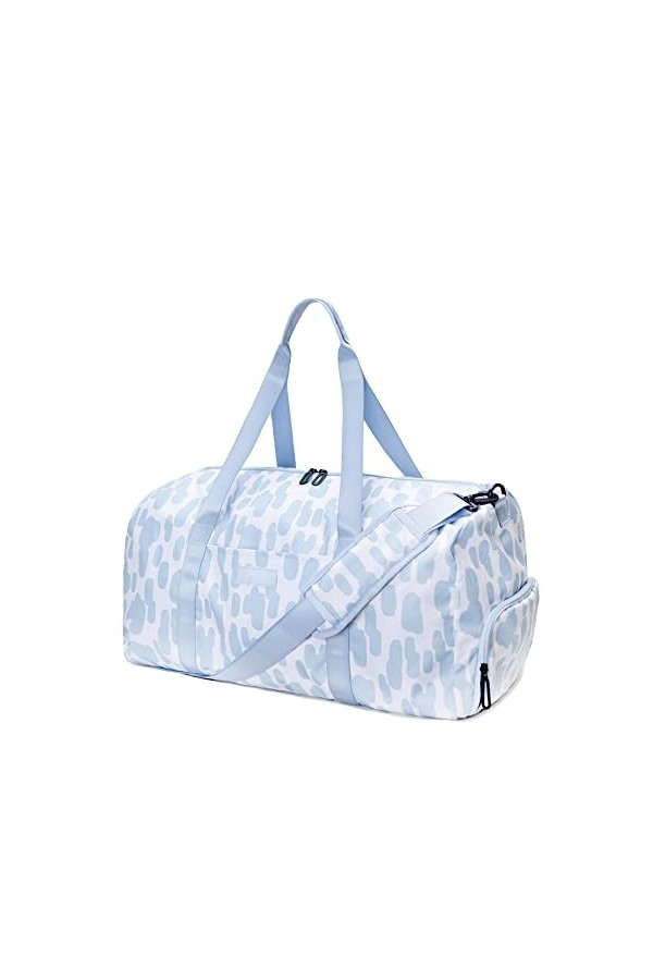 Jadyn B Weekender Bag - 56 cm./ 52L - Sac de Voyage/Sac de polochon/Sac de Sport/Gym avec Poche à Chaussure Navy Floral 