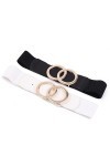 SYMOL Ceinture Extensible Pour femmes, Ceintures Elastiques à la Mode Pour Femmes Pour Combinaison de Vêtements, Femmes Large