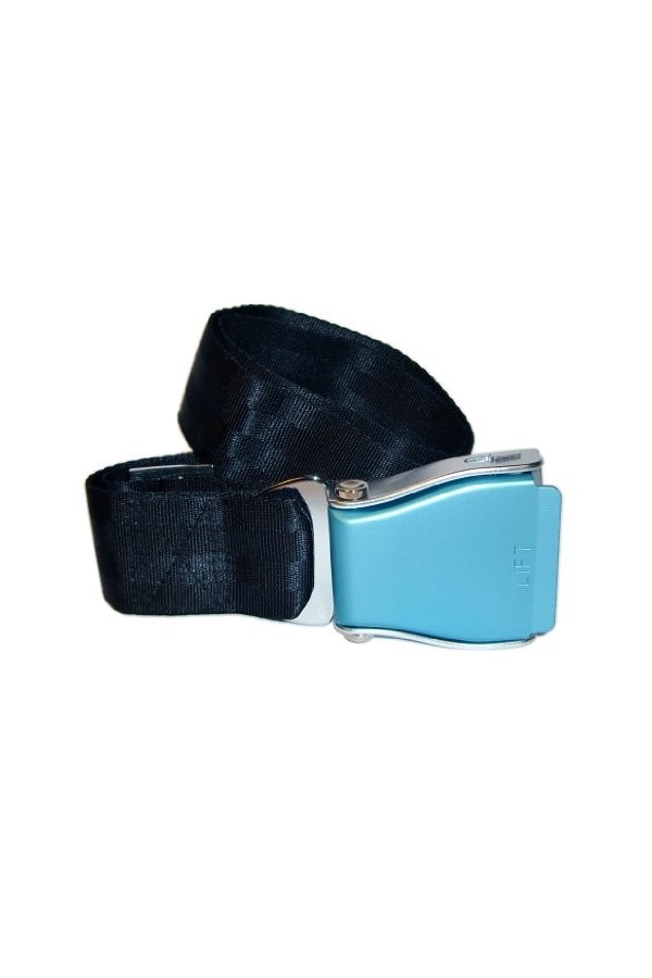 Skybelt Ceinture davion en bleu clair/noir.