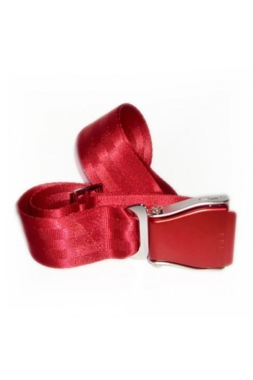 Skybelt Airline Ceinture pour avion Rouge