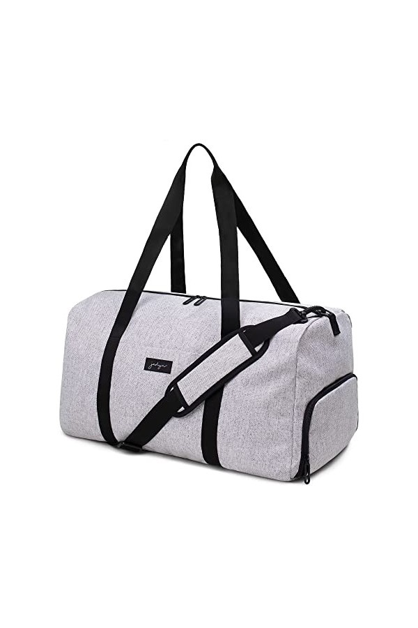 Jadyn B Weekender Bag - 56 cm./ 52L - Sac de Voyage/Sac de polochon/Sac de Sport/Gym avec Poche à Chaussure Navy Floral 