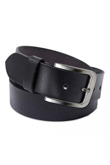 ROYALZ ceinture en cuir pour femmes en cuir de buffle robuste de 4mm, vintage jeans-ceinture avec boucle dépine 38mm, taille