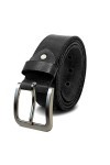 ROYALZ ceinture en cuir pour femmes en cuir de buffle robuste de 4mm, vintage jeans-ceinture avec boucle dépine 38mm, taille