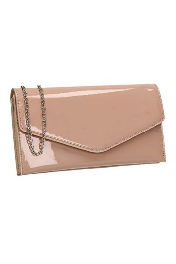 SwankySwans Evie femme Pochettes Beige Nude Beige 3x12x24 Centimeters W x H x L 