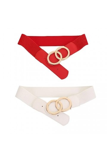 SYMOL Ceinture Extensible Pour femmes, Ceintures Elastiques à la Mode Pour Femmes Pour Combinaison de Vêtements, Femmes Large