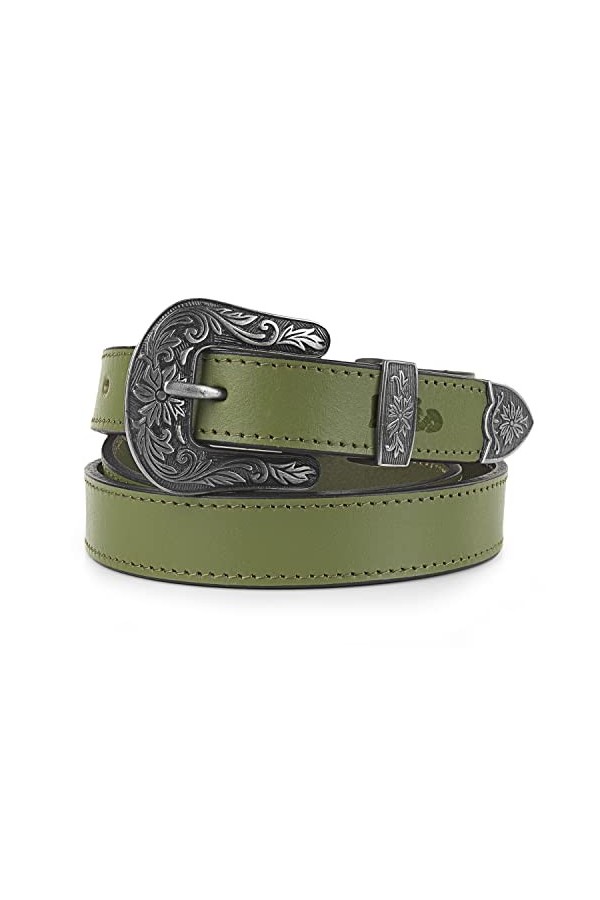 Lois - Ceinture Femme - Ceinture Femme Cuir Véritable - Ceinture Femme Grande Taille - Ceinture Cuir Femme - Ceinture Large F