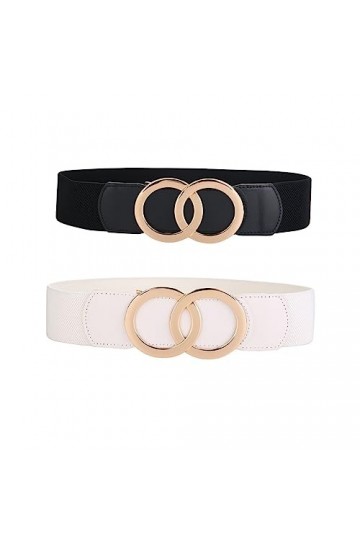 SYMOL Ceinture Extensible Pour femmes, Ceintures Elastiques à la Mode Pour Femmes Pour Combinaison de Vêtements, Femmes Large