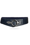 Caspar GU300 Large ceinture élastique en stretch pour femme, Taille:80 [Tour de hanches 90-110 cm], Couleur:blanc