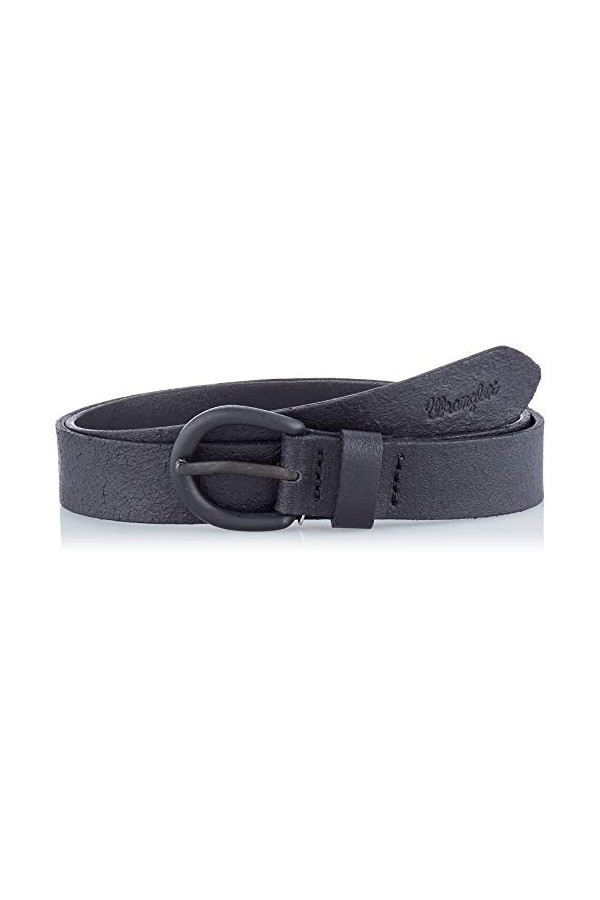 Wrangler GEO Belt Ceinture, Noir 100 , 6631 Taille du Fabricant : 85 Femme