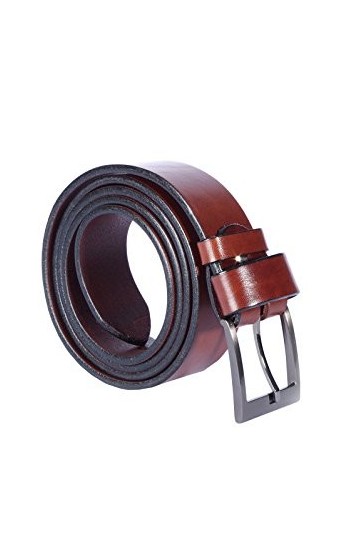 Kabber Ceinture Femme - Cuir Véritable de Qualité Tannage Végétal - Fabriquée en Europe - Différentes Longueurs et Couleurs D