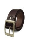 ROYALZ Ceinture en cuir vintage pour femme pour jeans pantalon de costume ceintur 4 mm dépaisseur plein 38 mm ceintures, Cou