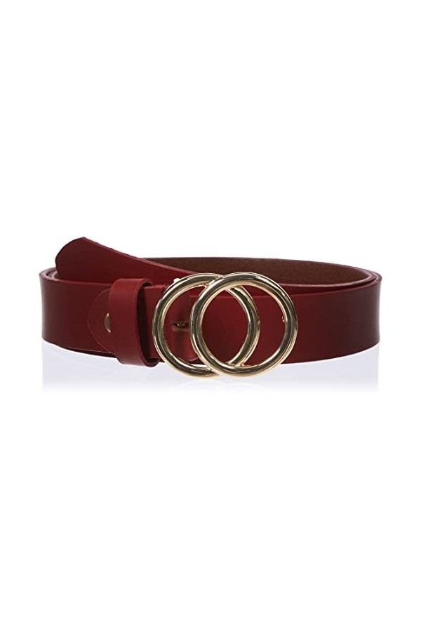MGM Circles de Ceinture, Rouge/doré, 85 cm Femme