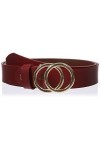MGM Circles de Ceinture, Rouge/doré, 85 cm Femme
