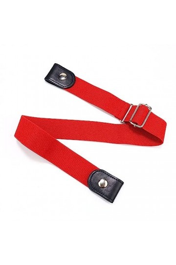 DHDHWL Ceinture Elastique Femme Adjustable Buckle-Free Elastic Invisible Belt for Jeans Belt Without Buckle Easy Belts Women 