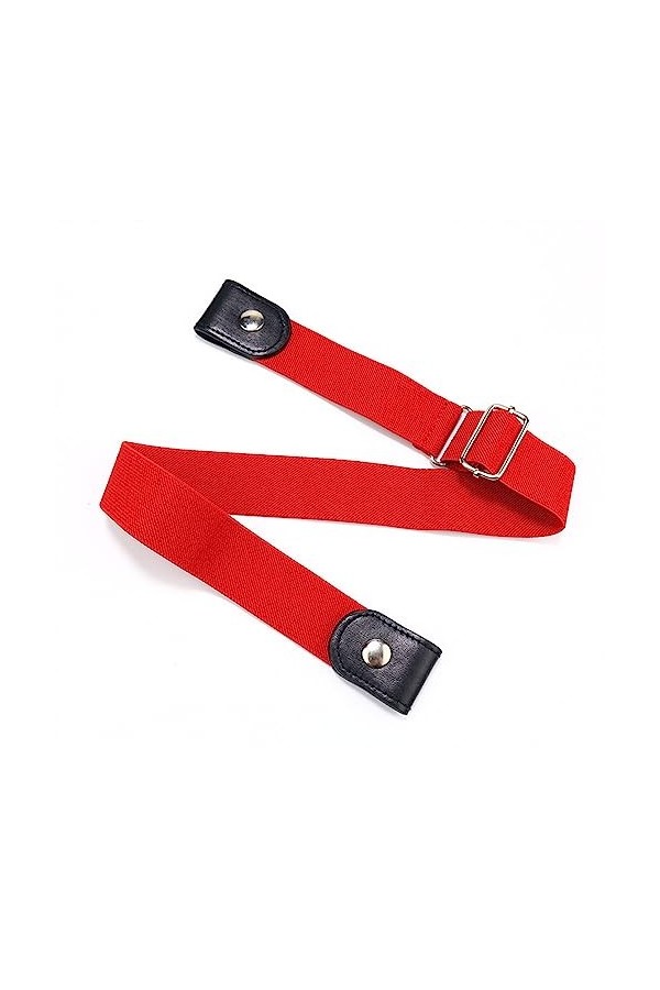 DHDHWL Ceinture Elastique Femme Adjustable Buckle-Free Elastic Invisible Belt for Jeans Belt Without Buckle Easy Belts Women 