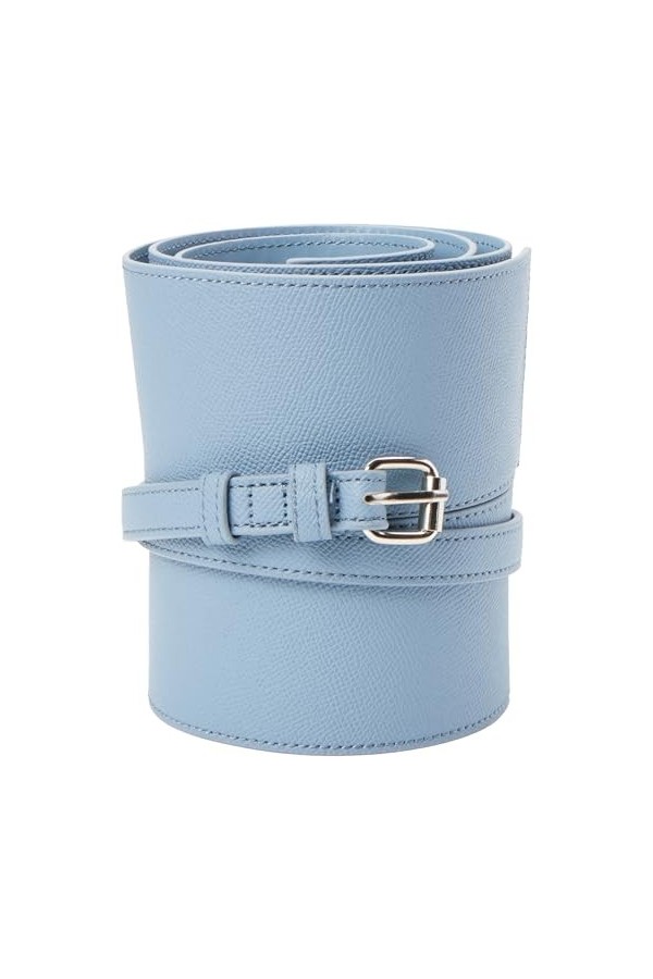 United Colors of Benetton Ceinture 6cutdl00j, Bleu 9L3, Taille Unique Lot de 2 Femme