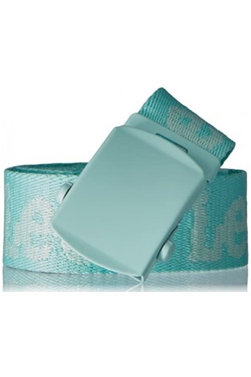 Lee Logo Belt Ceinture, Dusty Jade, W85 / L00 aux Femmes