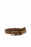 Only Onlbeat Leather Belt Ceinture, Noir, 80 cm Femme