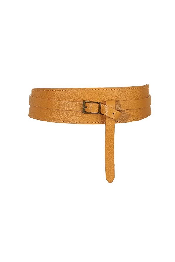 malito Femme Taille Ceinture en Cuir Bande G700 noir, 38/40 