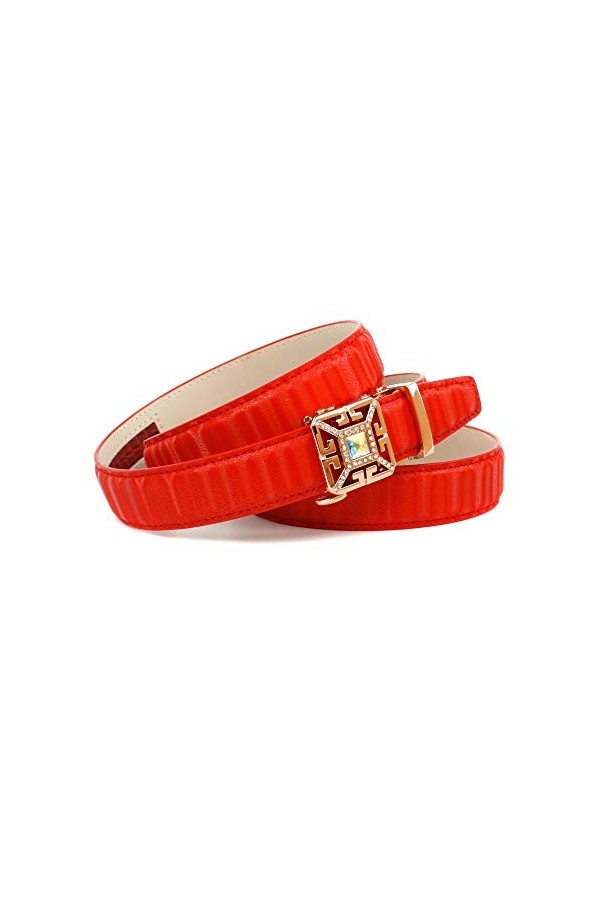 Anthoni Crown 4fga3d60 Ceinture, Rouge Rot 060 , 85 Taille Fabricant: 70 Femme