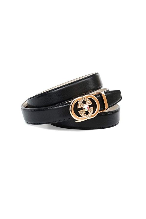 Anthoni Crown K4ga.t10 Ceinture, Noir Schwarz 010 , 105 Taille Fabricant: 90 Femme