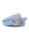 Anthoni Crown K4ga.f80 Ceinture, Bleu Hell Blau 080 , 90 Taille Fabricant: 75 Femme