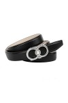 Anthoni Crown D1sra.t10 Ceinture, Noir Schwarz 010 , 100 Taille Fabricant: 85 Femme