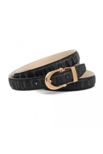 Anthoni Crown 433d10 Ceinture, Noir Schwarz 010 , 95 Taille Fabricant: 80 Femme